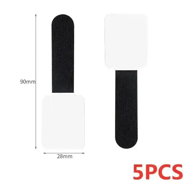 Habicare Reusable Cable Ties with Self-Adhesive Power Cord Holder Reusable Cable Ties with Self-Adhesive Power Cord Holder