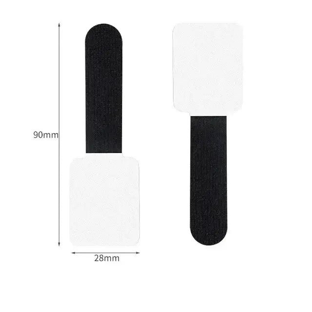 Habicare Reusable Cable Ties with Self-Adhesive Power Cord Holder Reusable Cable Ties with Self-Adhesive Power Cord Holder