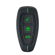 Habicare Silicone Remote Key Case for Ford Focus, Mondeo, Fiesta, Kuga, EcoSport, Transit & Grand C-Max Silicone Remote Key Case for Ford Focus, Mondeo, Fiesta, Kuga, EcoSport, Transit & Grand C-Max