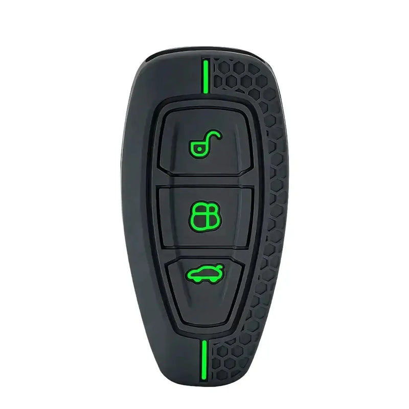 Habicare Silicone Remote Key Case for Ford Focus, Mondeo, Fiesta, Kuga, EcoSport, Transit & Grand C-Max Silicone Remote Key Case for Ford Focus, Mondeo, Fiesta, Kuga, EcoSport, Transit & Grand C-Max