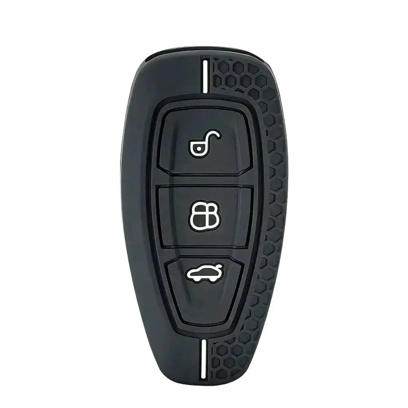 Habicare Silicone Remote Key Case for Ford Focus, Mondeo, Fiesta, Kuga, EcoSport, Transit & Grand C-Max Silicone Remote Key Case for Ford Focus, Mondeo, Fiesta, Kuga, EcoSport, Transit & Grand C-Max