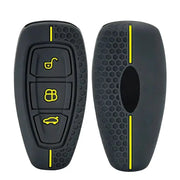 Habicare Silicone Remote Key Case for Ford Focus, Mondeo, Fiesta, Kuga, EcoSport, Transit & Grand C-Max Silicone Remote Key Case for Ford Focus, Mondeo, Fiesta, Kuga, EcoSport, Transit & Grand C-Max