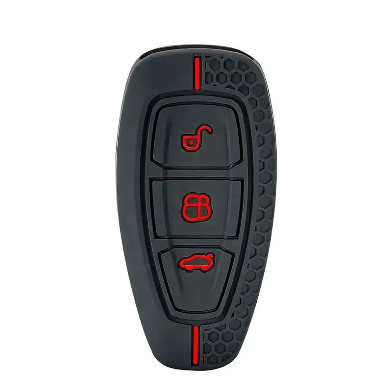 Habicare Silicone Remote Key Case for Ford Focus, Mondeo, Fiesta, Kuga, EcoSport, Transit & Grand C-Max Silicone Remote Key Case for Ford Focus, Mondeo, Fiesta, Kuga, EcoSport, Transit & Grand C-Max