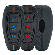 Habicare Silicone Remote Key Case for Ford Focus, Mondeo, Fiesta, Kuga, EcoSport, Transit & Grand C-Max Silicone Remote Key Case for Ford Focus, Mondeo, Fiesta, Kuga, EcoSport, Transit & Grand C-Max