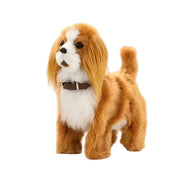 Simulation Electric Plush Dog Toy with Voice Control, Music & Walking Features by Habicare
