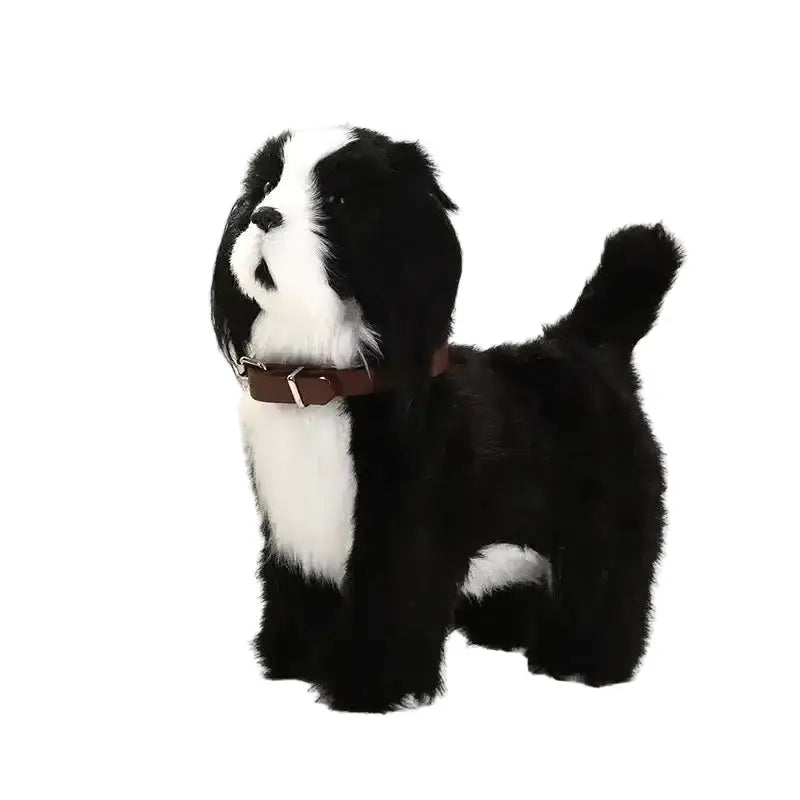 Simulation Electric Plush Dog Toy with Voice Control, Music & Walking Features by Habicare
