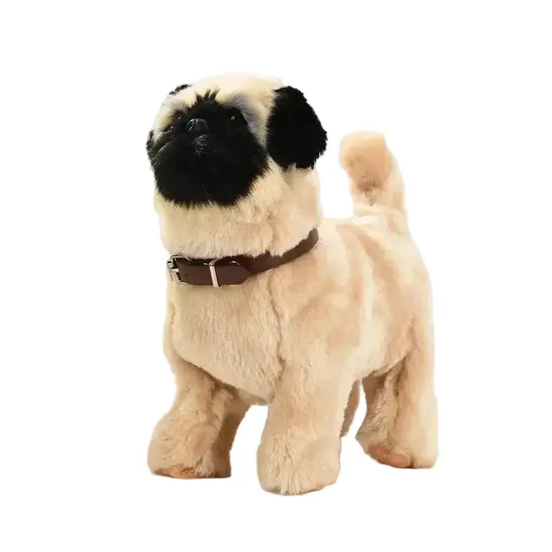 Simulation Electric Plush Dog Toy with Voice Control, Music & Walking Features by Habicare