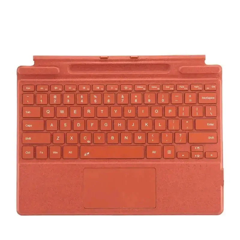 Habicare Upgraded Bluetooth Magnetic Keyboard with Touchpad & Pen Slot for Surface Pro 8, 9, 10, 11 & X – 7-Color Backlit Upgraded Bluetooth Magnetic Keyboard with Touchpad & Pen Slot for Surface Pro 8, 9, 10, 11 & X – 7-Color Backlit