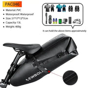 Habicare Waterproof Bike packing Bag Set for Long-Distance Cycling Waterproof Bike packing Bag Set for Long-Distance Cycling