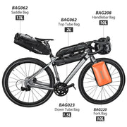Habicare Waterproof Bike packing Bag Set for Long-Distance Cycling Waterproof Bike packing Bag Set for Long-Distance Cycling
