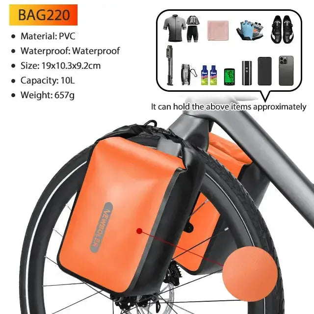 Habicare Waterproof Bike packing Bag Set for Long-Distance Cycling Waterproof Bike packing Bag Set for Long-Distance Cycling