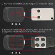 Habicare YNG800 Multifrequency Garage Door Remote Clone 280-868MHz Auto-Scan YNG800 Multifrequency Garage Door Remote Clone