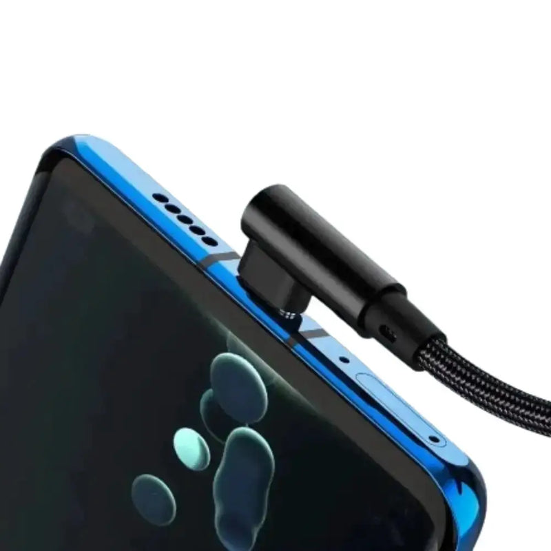 NNBILI 66W USB-C Elbow Charger Cable for Smartphones by Habicare
