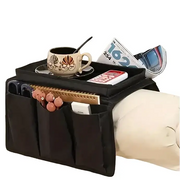 No-Slip Sofa Armrest Organizer with Storage Pockets by Habicare