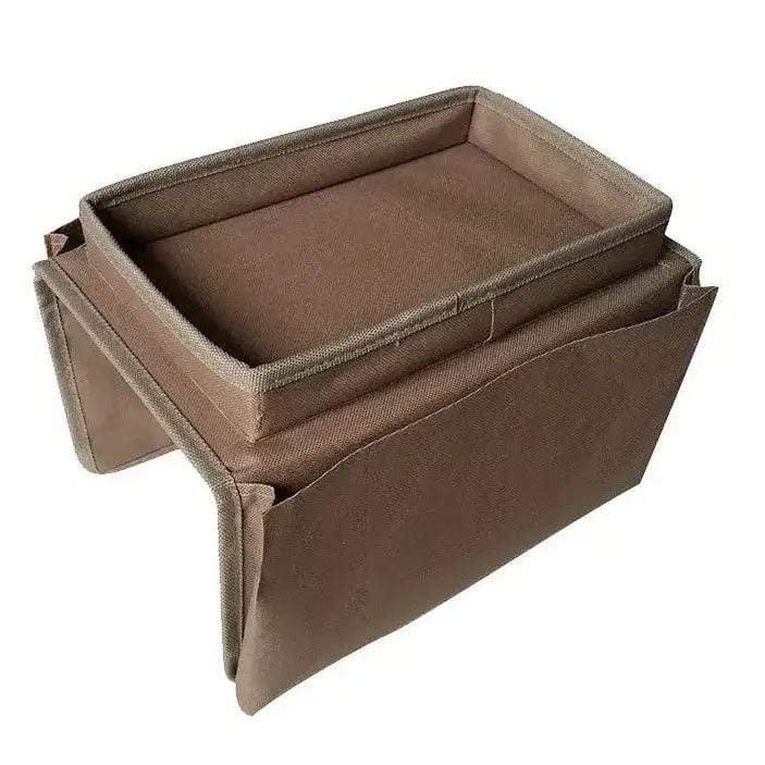 No-Slip Sofa Armrest Organizer with Storage Pockets by Habicare