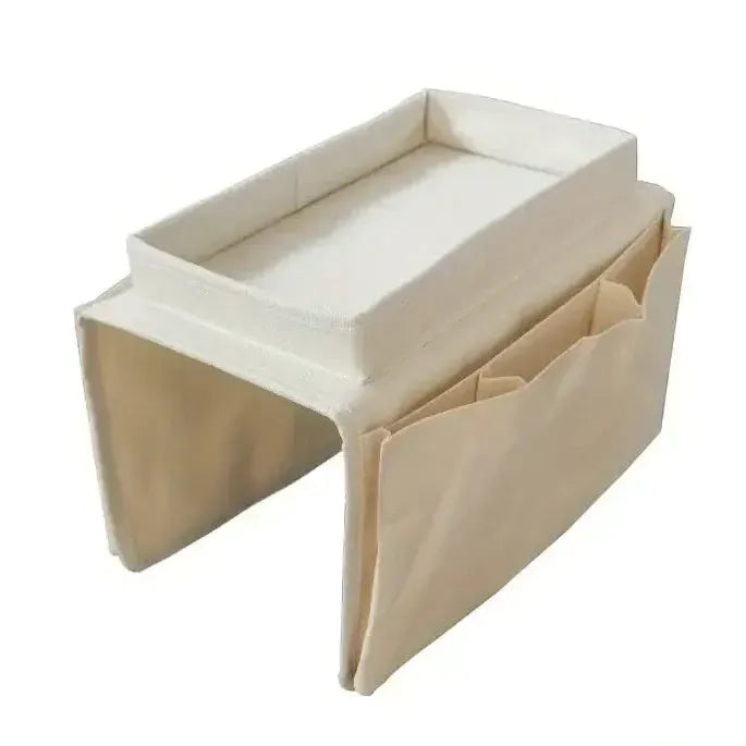 No-Slip Sofa Armrest Organizer with Storage Pockets by Habicare