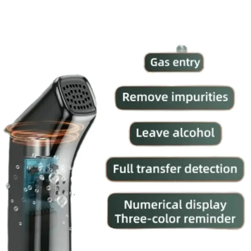 Non-Contact High-Precision Alcohol Tester - Breathalyzer by Habicare