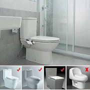Non-Electric Dual Nozzle Toilet Seat Attachment (different types available) by Habicare