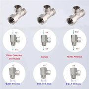 Non-Electric Dual Nozzle Toilet Seat Attachment (different types available) by Habicare