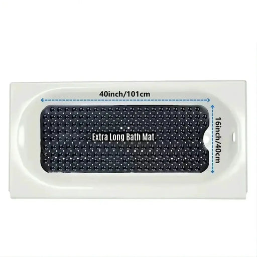 Non-Slip Bathtub & Shower Mat (different colours available) by Habicare