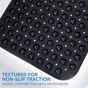 Non-Slip Bathtub & Shower Mat (different colours available) by Habicare