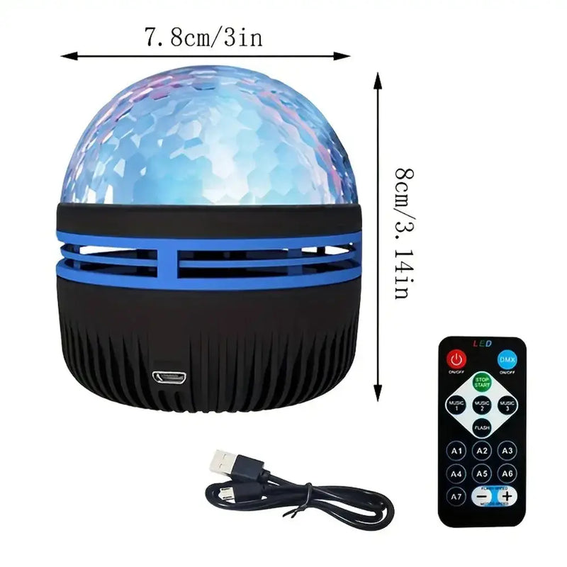 Northern Lights Starry Sky Projector LED Night Light with Remote Control by Habicare