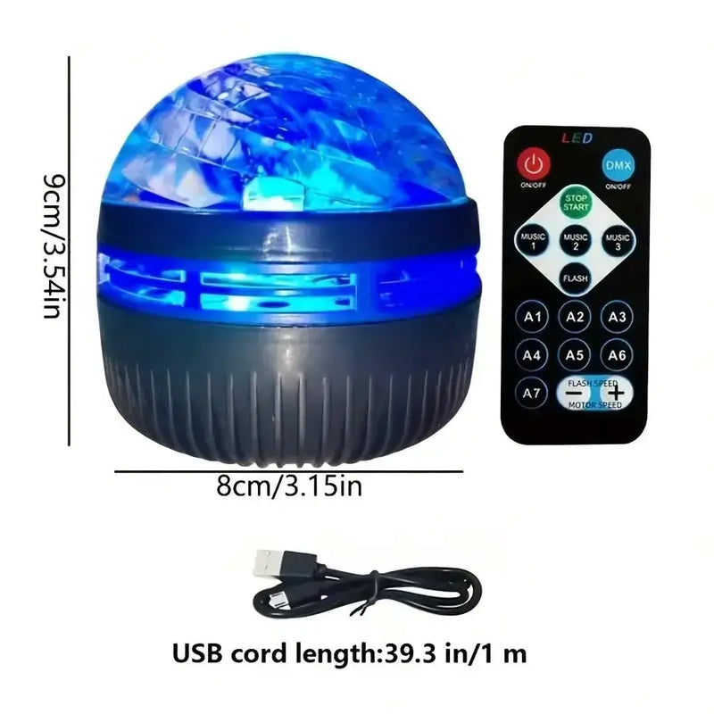 Northern Lights Starry Sky Projector LED Night Light with Remote Control by Habicare