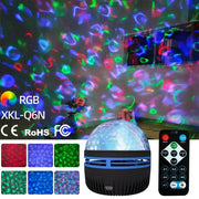 Northern Lights Starry Sky Projector LED Night Light with Remote Control by Habicare