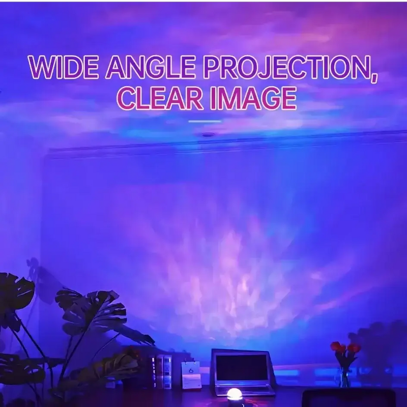 Northern Lights Starry Sky Projector LED Night Light with Remote Control by Habicare