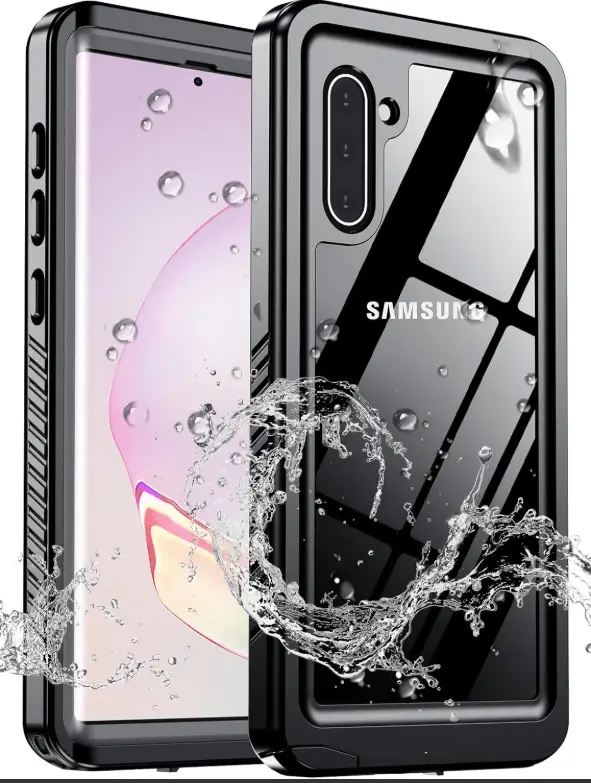 Waterproof & Shockproof Case for Samsung Galaxy Note 10 by techplus