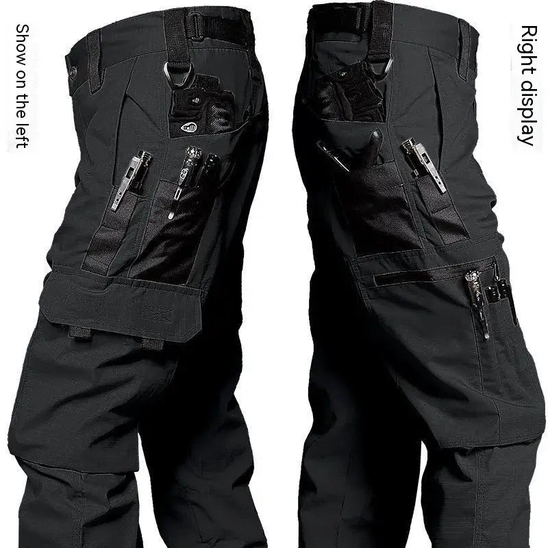 Men's Waterproof Tactical Cargo Pants - Multi-Pocket Outdoor Work Pants by Mead's Supply & Equipment Outfitters limited