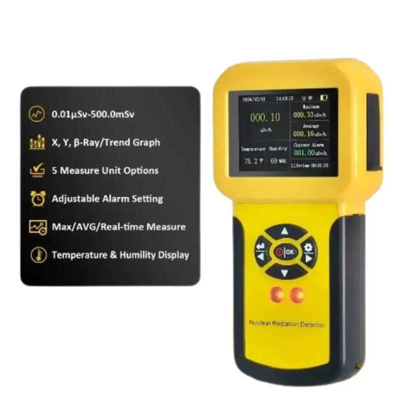 Nuclear Radiation Detector Geiger by Habicare