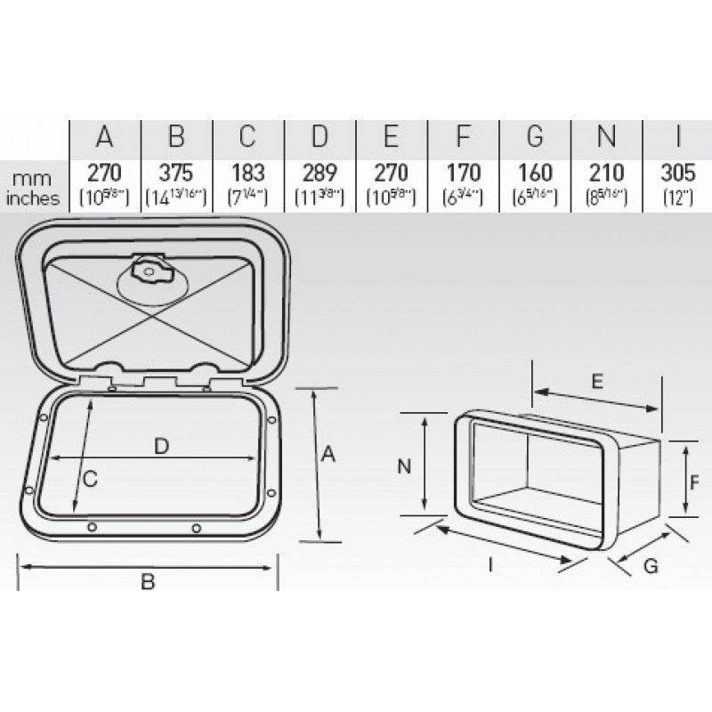 Tackle Box Locker - White - Action Outdoors Kiwi