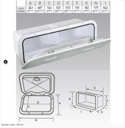Nuova Rade Storage Locker Nuova Rade Storage Locker - 607mm