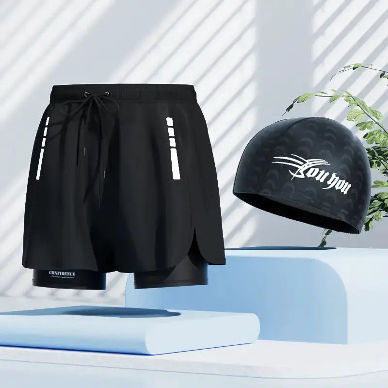 Men's Quick-Dry Swim Trunks - Beach Shorts for Swimming & Spa by Mead's Supply & Equipment Outfitters limited