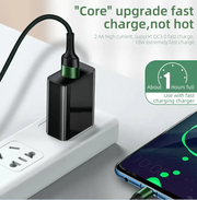 iPhone Fast Charging Cable 1M – USB to Lightning Charger Cable by techplus