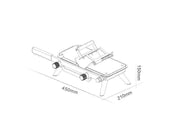 Meat Slicer Cutter Machine Manual Beef Cheese Ham Salami Roll Metal - ST209 by dealonline.co.nz