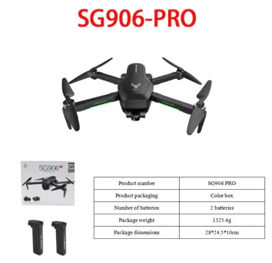 SG906 PRO Foldable GPS Drone with 4K Gimbal Camera - Beast 3 | Outdoor Electronics by Mead's Supply & Equipment Outfitters limited