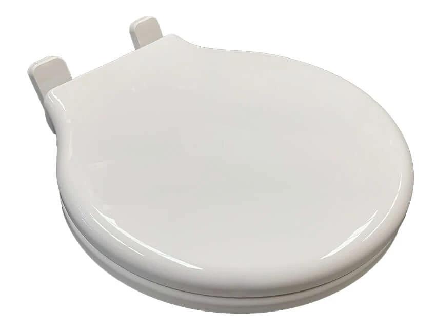 Ocean Tech Compact Seat with Soft Close for the Ocean Tech Space Saver toilet, featuring a sleek design.
