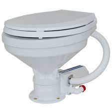 Deluxe Electric Toilet 12v - Soft Close - Action Outdoors Kiwi