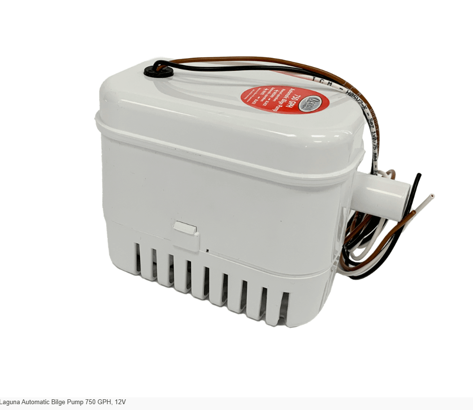 OCEAN Waste Water Pump Laguna Automatic Bilge Pump 750 GPH, 12V