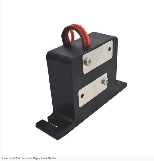 Ocean Tech 20A Electronic Digital Level Switch showcasing its sealed detection sensor design.