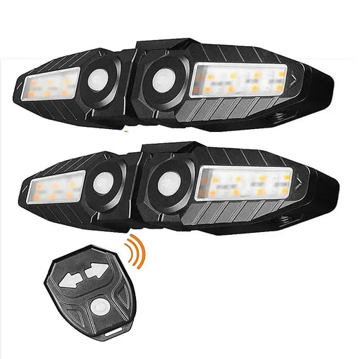 Habicare Wireless Remote-Controlled Bike Tail Light with Turn Signals (Waterproof) Wireless Remote-Controlled Bike Tail Light with Turn Signals (Waterproof)