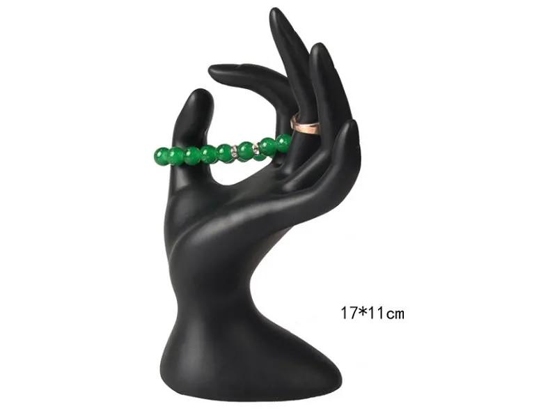 Female Mannequin Hand Arm Women Display Base Gloves Jewelry Model Black -PLASTIC by dealonline.co.nz