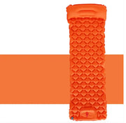 Outdoor Camping Press Inflatable Sleeping Pad - Lightweight Mat with Built-In Pillow by Mead's Supply & Equipment Outfitters limited