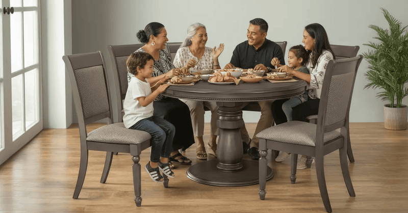 BroDeals Dining Suite Brooklyn Dining Suite - Bright Grey Brooklyn Dining Suite - Bright Grey