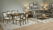 BroDeals Dining Suite Monique Dining Table - Rustic Brown Monique Dining Table - Rustic Brown