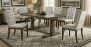 BroDeals Dining Suite Warsaw Dining Suite - Rustic Brown Warsaw Dining Suite - Rustic Brown