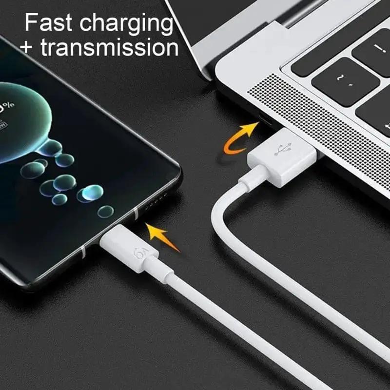Charger Cable for Oppo Phone - 1m (White) by 9eight5
