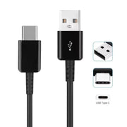 Charger Cable for Oppo Phones - 1m (Black) by 9eight5